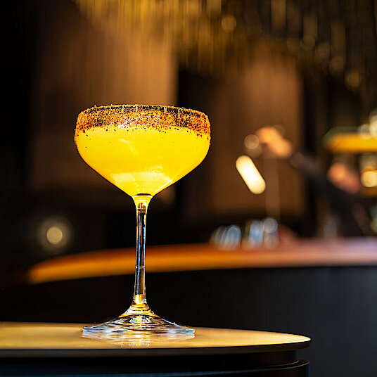 Eatrenalin cocktail ‘Nordic Marge’ with mango and dill