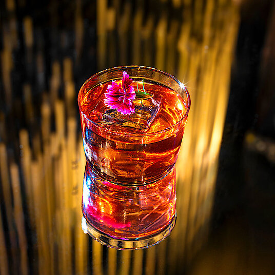 Eatrenalin cocktail ‘Little Red Love’ made from raspberries and lime juice