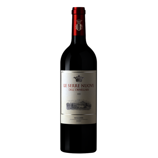 'Le Serre Nuove dell'Ornellaia Bolgheri' wine A bottle of 'Le Serre Nuove dell'Ornellaia Bolgheri' wine