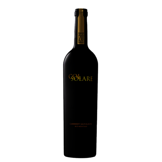 Eine Flasche des Weines "2017 Col Solare Cabernet Sauvignon"