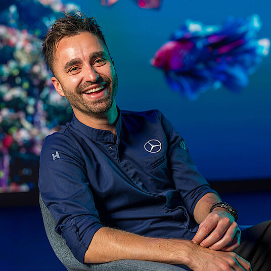 Chef du restaurant deux étoiles Mammertsberg à Freidorf, CH