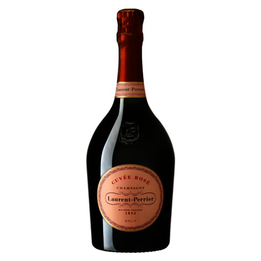 Eine Flasche des Weines "Cuvée Rosé"