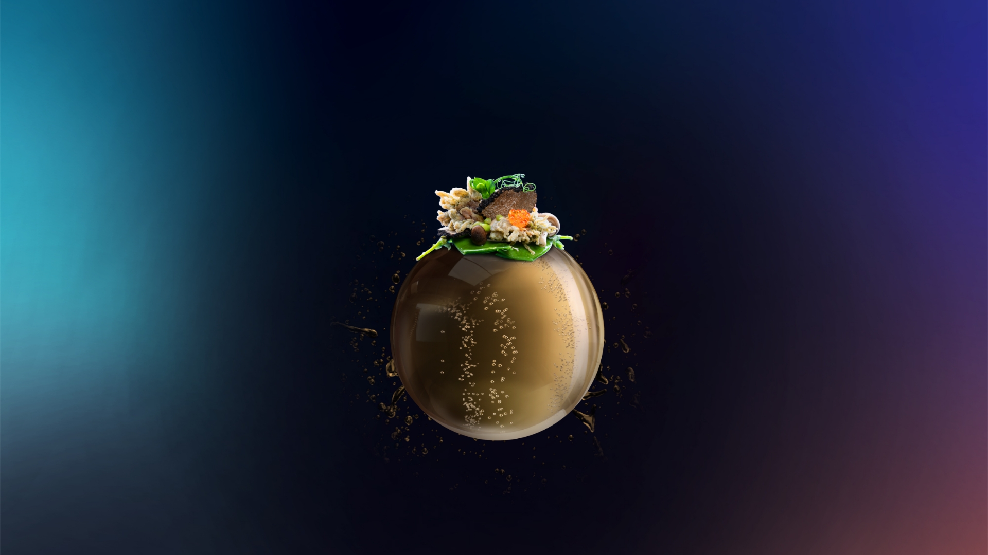 The Eatrenalin sphere 'indulgence'. The symbol of the Eatrenalin experience. 